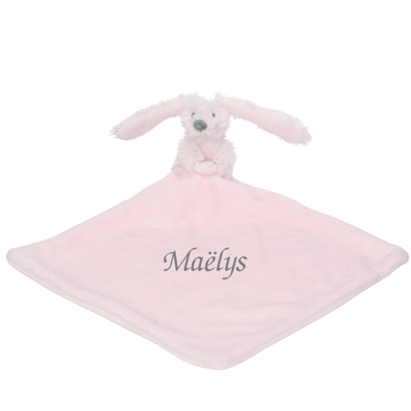  - richie the rabbit - plush with comforter light pink 40 cm 